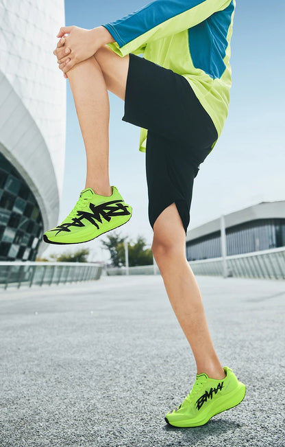 Sports Shoes for Men, Casual Running Shoes, Unisex Jogging Shoes, Popcorn Outsole, Lightweight Breathable Sports Shoes, Women's Non-Slip Shock-Absorbing Athletic Running Shoes 34-44