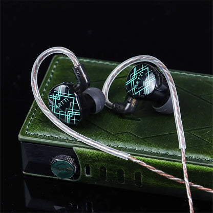 ARTTI T10&R1&R2 In-Ear HiFi Earphones Wired IEMs Monitors 14.2mm Planar Driver Textured Bass 0.78mm 2pin & 3.5MM/4.4MM Connector