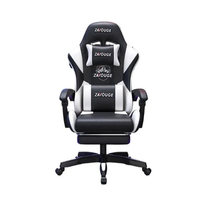 Silla gaming ergonómica para oficina en casa, largas jornadas y streamers, ajustable, reclinable, ligera y duradera