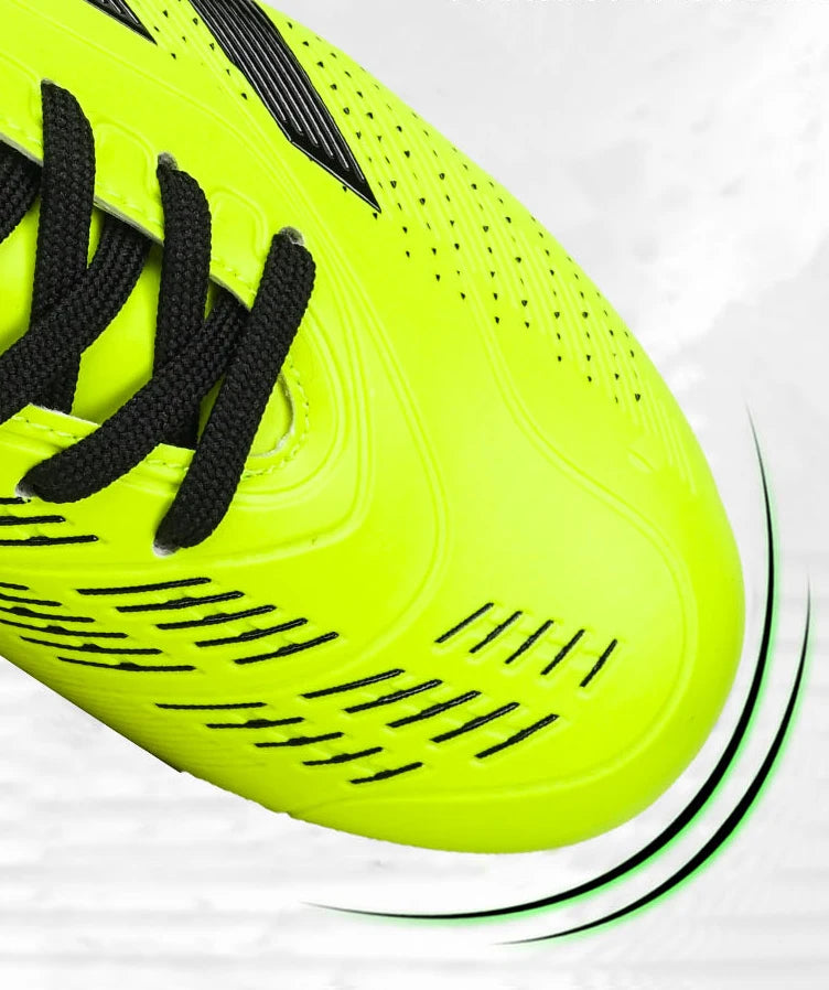 Novas Chuteiras de Futebol para Homem e Mulher, Sapatilhas Desportivas de Interior e Exterior com Pitons Longos e Pitons Partidos para Tapete de Treino de Futebol