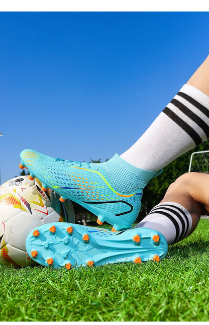 Nuevas zapatillas de fútbol para hombre, oferta destacada, botas de fútbol de alta calidad para mujer y unisex, botas de fútbol sala ultraligeras profesionales TF/FG