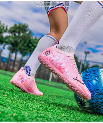 Zapatillas de fútbol profesionales para hombre y mujer de alta calidad, botas de fútbol de moda para hombre, talla grande 46, zapatillas de fútbol sala, deportivas para hombre