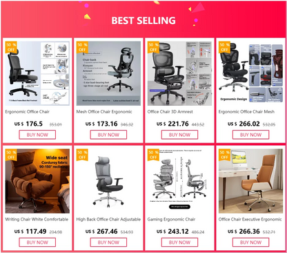 Sedia da ufficio in rete ergonomica executive per computer e gaming, arredo moderno girevole con ruote e regolabile, sedia gaming ergonomica