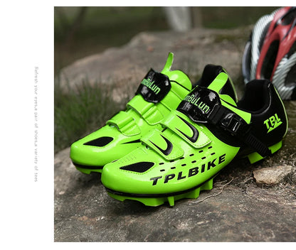 New Men's and Women's Bicycle Shoes,Outdoor Cycling Shoes,Three Functional Soles,Professional Training Shoes