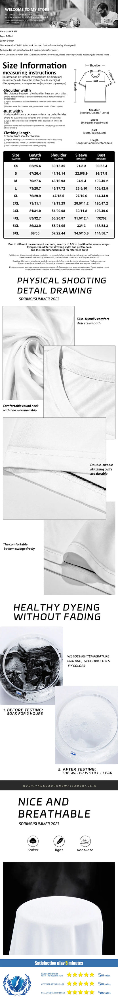 T-shirt de homem com estampado de lobo e olhos diferentes — T-shirt casual diária masculina, moda urbana streetwear, manga curta, verão, desporto ao ar livre
