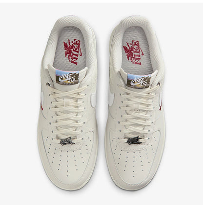 Nike genuine Air Force 1 Scarpe casual basse da uomo ammortizzate con cuscino d’aria IQ1119-011