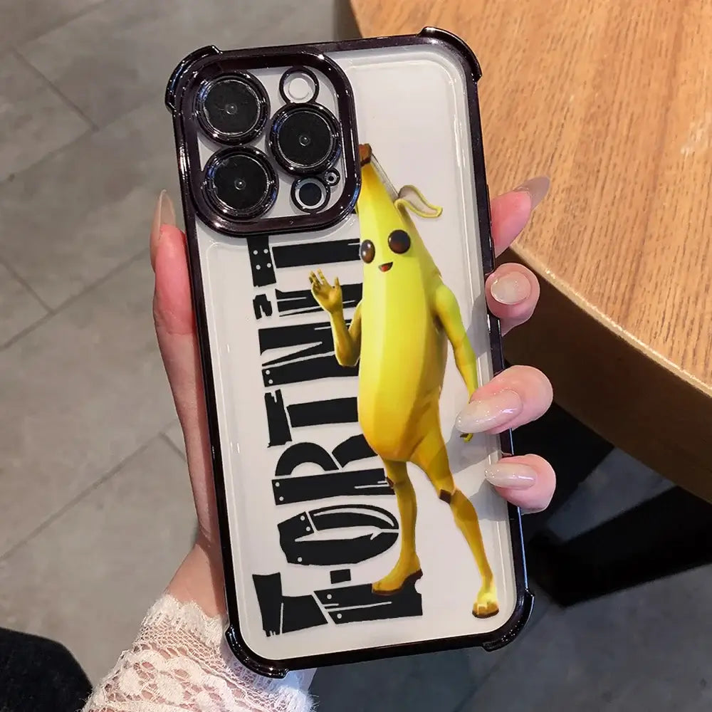 Anime Fortnites Game Plating Phone Case For Xiaomi Redmi A7 15 A3 15C 14C K50 A1 Note 15 14 13 12 12s Pro Plus 4G 5G Anti Fall