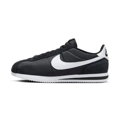 Nike Cortez Comfortable,Sporty, Soft,Snug-Fitting, Cushioned, Non-Slip Low-Top Casual Shoes for Men – Black and White HF0263-001