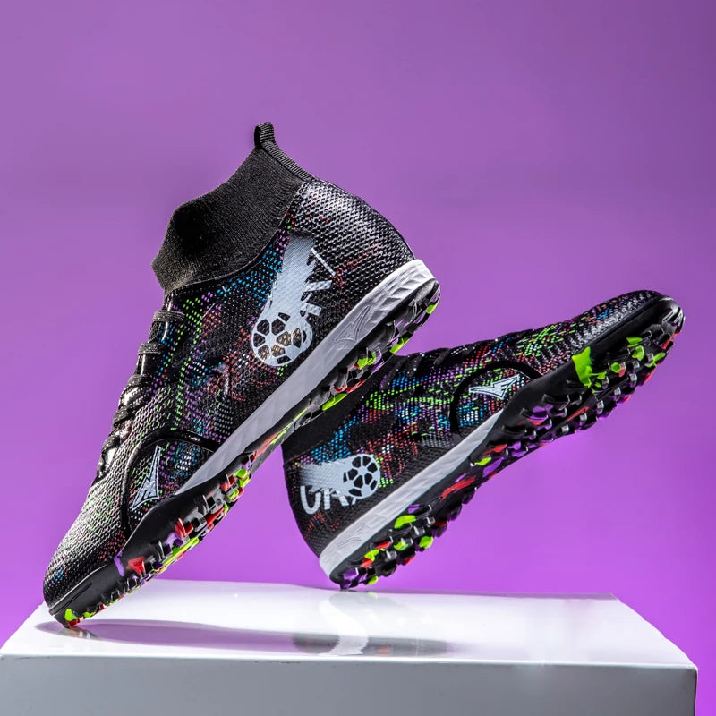 Men Soccer Shoes Breathable Football Boots Futsal Ultralight Professional Training Sneakers Unisex Grass Cleats Match Sport