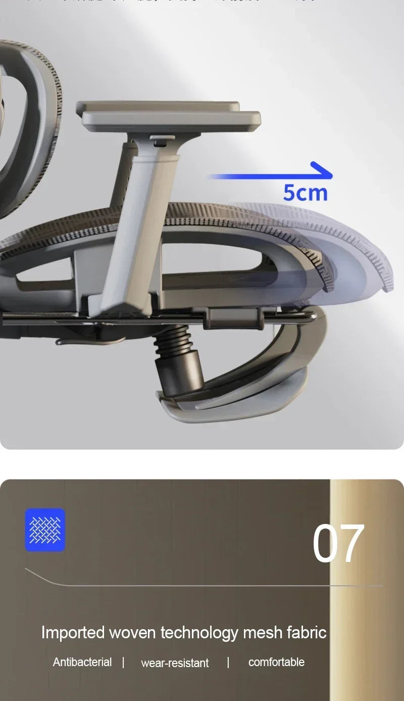 Gaming Chair  Adjustable Relax Ergonomic Office ChairStudy Long Sitting  Cadeira  Silla Gamer Office Supplies Daily Necessities