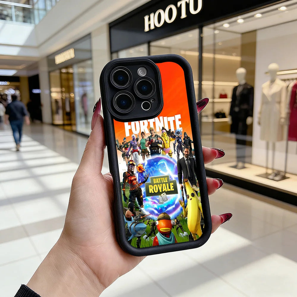 Game Fortnite Phone Case For Samsung Galaxy A17 A07 A06 A26 A16 A06 A35 A55 A25 A05s A15 A54 A34 A36 A24 4G 5G Soft Back Cover