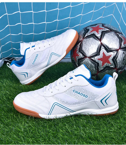 Men's Professional Soccer Cleats Anti-Slip Futsal Training Cleats Wear-Resistant Ultralight Outdoor Indoor Unisex Sneakers