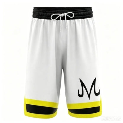 Calções casuais largos 2026 para adulto, rapaz, homem e mulher, de verão, estilo praia, oferta, sweatpants curtos Goku Dragon Ball Z