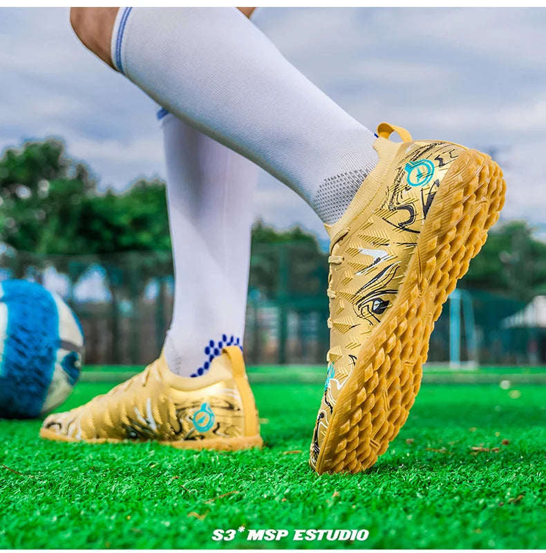 Zapatillas de fútbol profesionales para hombre y mujer de alta calidad, botas de fútbol de moda para hombre, talla grande 46, zapatillas de fútbol sala, deportivas para hombre
