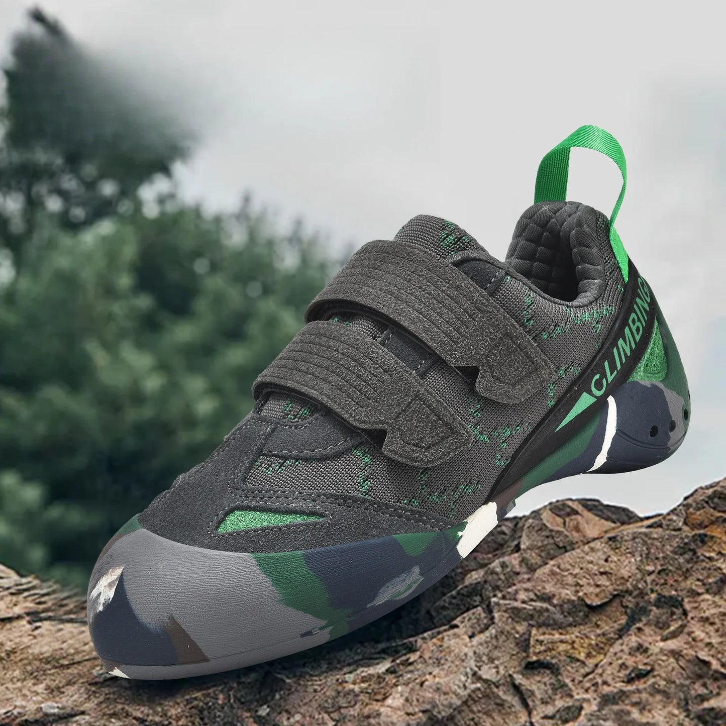 Professional Rock-Climbing Shoes Adolescent Indoor Outdoor Climbing Shoes Beginners Entry-level Bouldering Training Sneakers