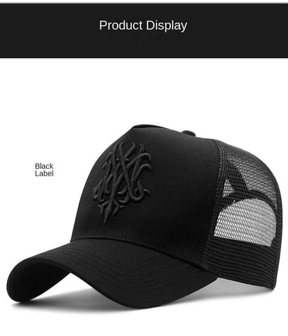 Baseball Hats for Big Head Plus Size Men Women Mesh Outdoors Sport Caps Dad Oversize Trucker Cap 56-60cm 60-65cm