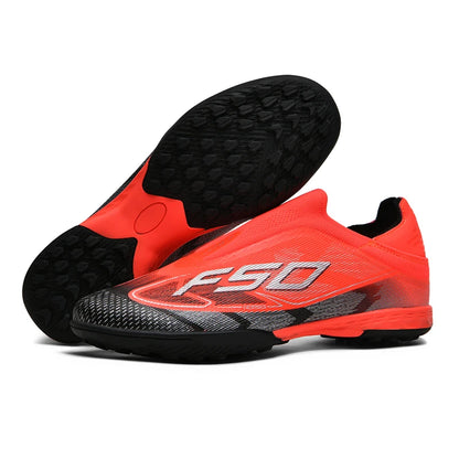 Men New Indoor TF Football Boots High Quality Training Original Male Breathable Non Slip Soccer Shoes Turf Futsal Football Shoes