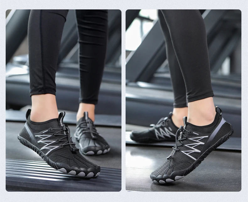 Women's Water Shoes Barefoot Shoes Men's Aqua Swimming Shoes Quick Dry Footwear for Beach Gym