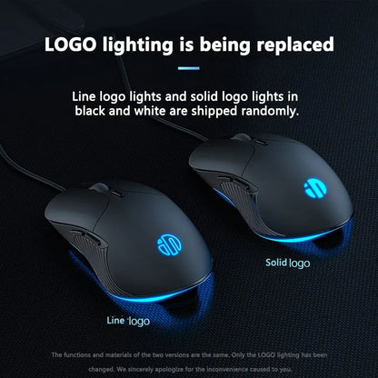 INPHIC B1 USB Wired Mouse Silent Office Gaming Mouse for PC and Laptops