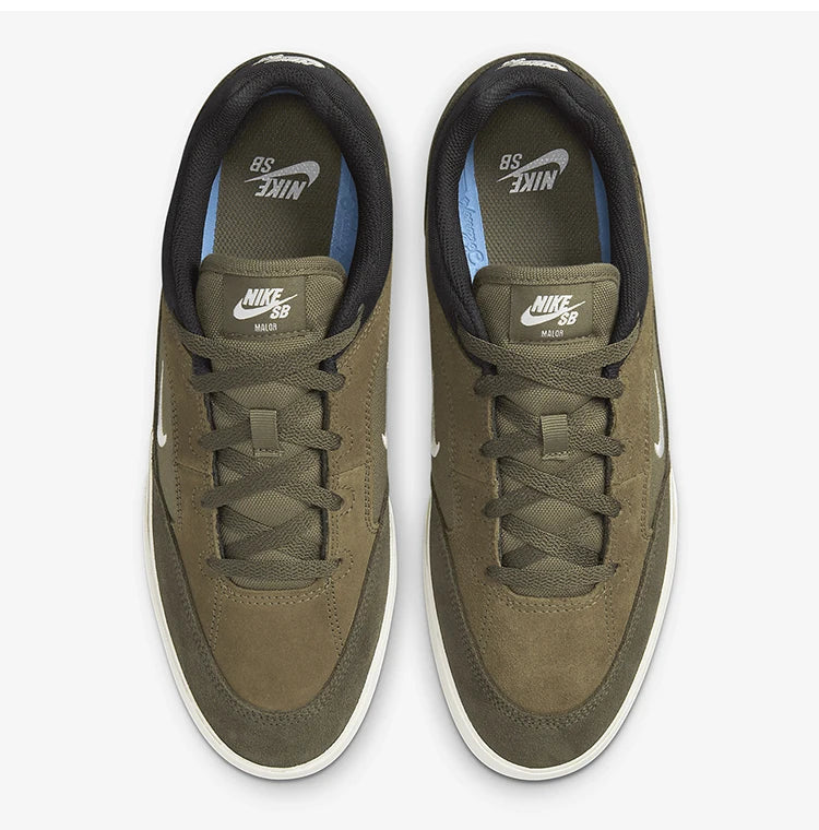 Zapatillas deportivas bajas con cordones para hombre Nike Authentic SB Malor resistentes al desgaste FV6064-100