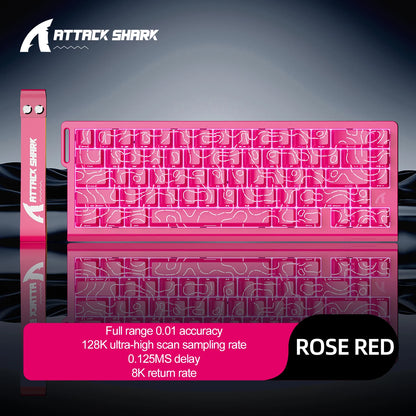 Magnetic Switch Keyboard ATTACK SHARK X68HE X68PRO HE and FREEWOLF F68 Wired F68Pro Wireless for Pro Gaming 0.01mm Rapid Trigger