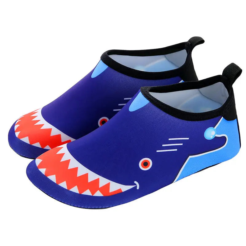 Boys Girls Soft Foldable Water Shoes Kids Beach Summer Outdoor Wading Shoes Swimming Surf Sea Slippers Quick-Dry Aqua Shoes