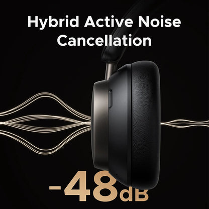 Auriculares inalámbricos UGREEN Studio Pro con ANC de 48dB – Auriculares circumaurales Bluetooth 6.0 Hi-Res LDAC con 120H de autonomía