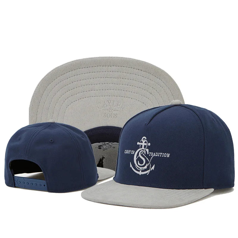 Luxusní kšiltovka značky Gorra Pánské čepice Ploché baseballové čepice Pánské kšiltovky s nastavitelným zapínáním Gorras Hombre Sportovní Dámské Pánské HipHop Sluneční čepice