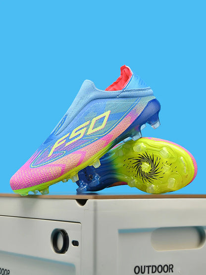 Men's Football Boots New Society Grass Tennis Adult Breathable Ultralight Outdoor Sports Male Soccer Shoes Sneakers Football Shoes
