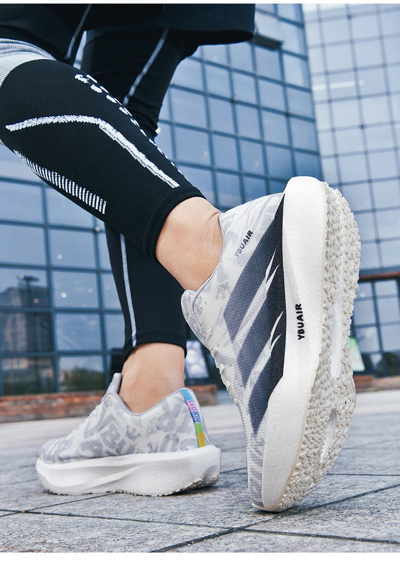 Men's Cushioning Running Shoes Lightweight Athletic Casual Sneakers Male Non-Slip Sports Shoes Outdoor Travel Walking Shoes 2026