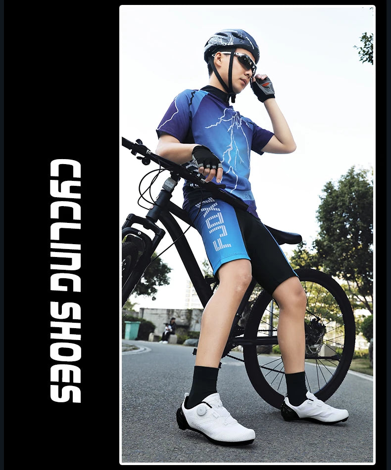 Unisex New Cycling Shoes Professional Lightweight Luxury Original Road Rubber MTB Racing Bicycle Fashion Bike Street Sports