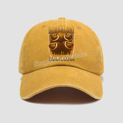 Italienisch Brainrot Damen Herren Mützen Kinder-Baseballmütze Accessoires Mütze Jungen Mädchen Mützen Verstellbar Herren Trucker-Mütze Sonnenhut Kinder Geschenk
