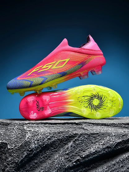 Men's Football Boots New Society Grass Tennis Adult Breathable Ultralight Outdoor Sports Male Soccer Shoes Sneakers Football Shoes
