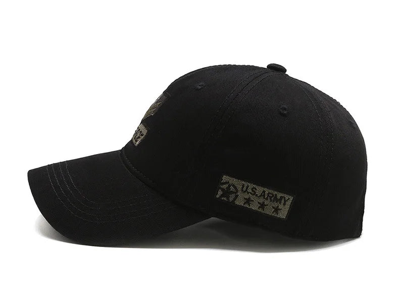 Four Seasons Hats Men's Trendy Hats Korean Casual Hats Spring and Autumn Outdoor Sunhats Camouflage Sunscreen Men's Baseball Caps