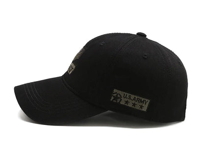 Four Seasons Hats Men's Trendy Hats Korean Casual Hats Spring and Autumn Outdoor Sunhats Camouflage Sunscreen Men's Baseball Caps