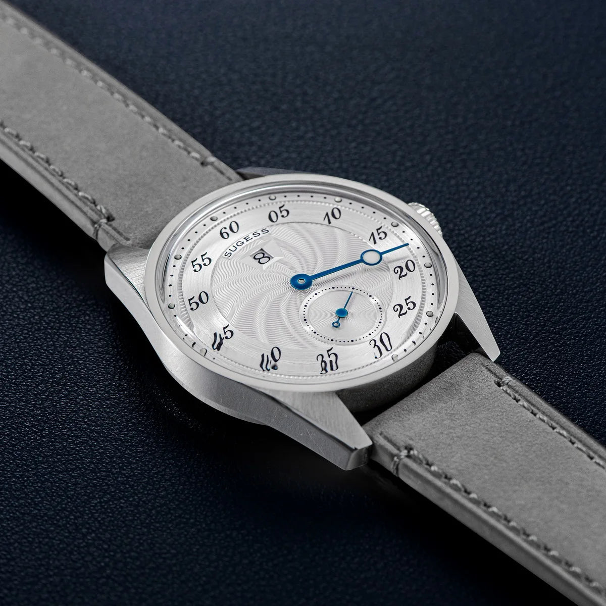 Sugess Watch of Men Automatic Mechanical Wristwatches ST1721 Movement Luminous Simple Fashion Clock Waterproof Glass S451 New