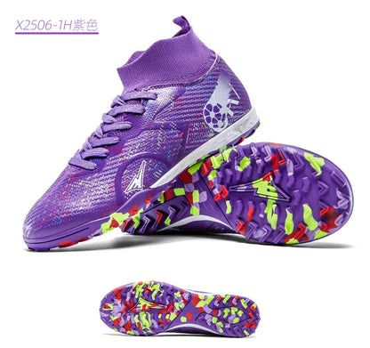 Scarpe da calcio professionali da uomo, scarpe da calcetto con tacchetti, sneakers da calcio ultraleggere per allenamento e sport all’aperto