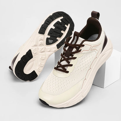 Wide Toe Box Sneakers Platform Soles Fashion Casual Sports Shoes Men Running Walking