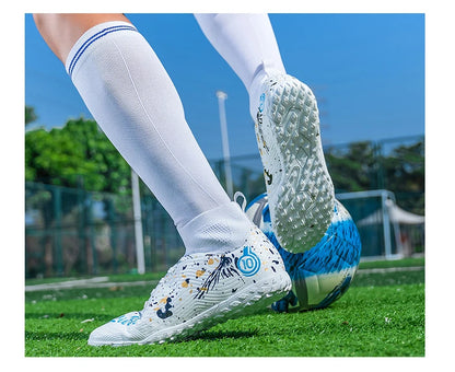 New Men's Professional Soccer Shoes Non-slip Football Boots Unisex Breathable Futsal Sports New Cleats Drop Shipping Ultralight