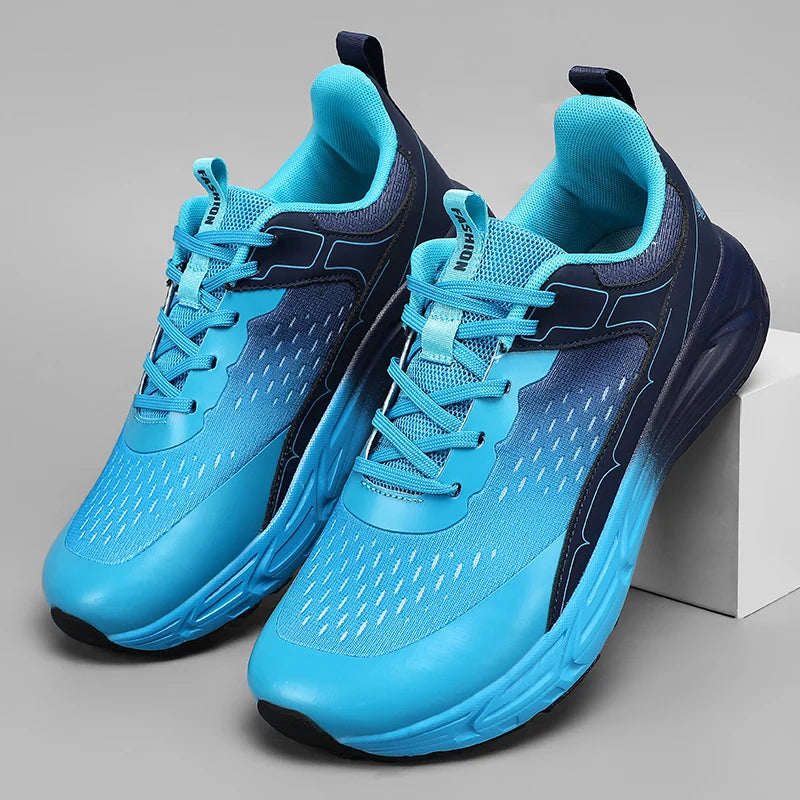 Wide Toe Box Sneakers Platform Soles Fashion Casual Sports Shoes Men Running Walking