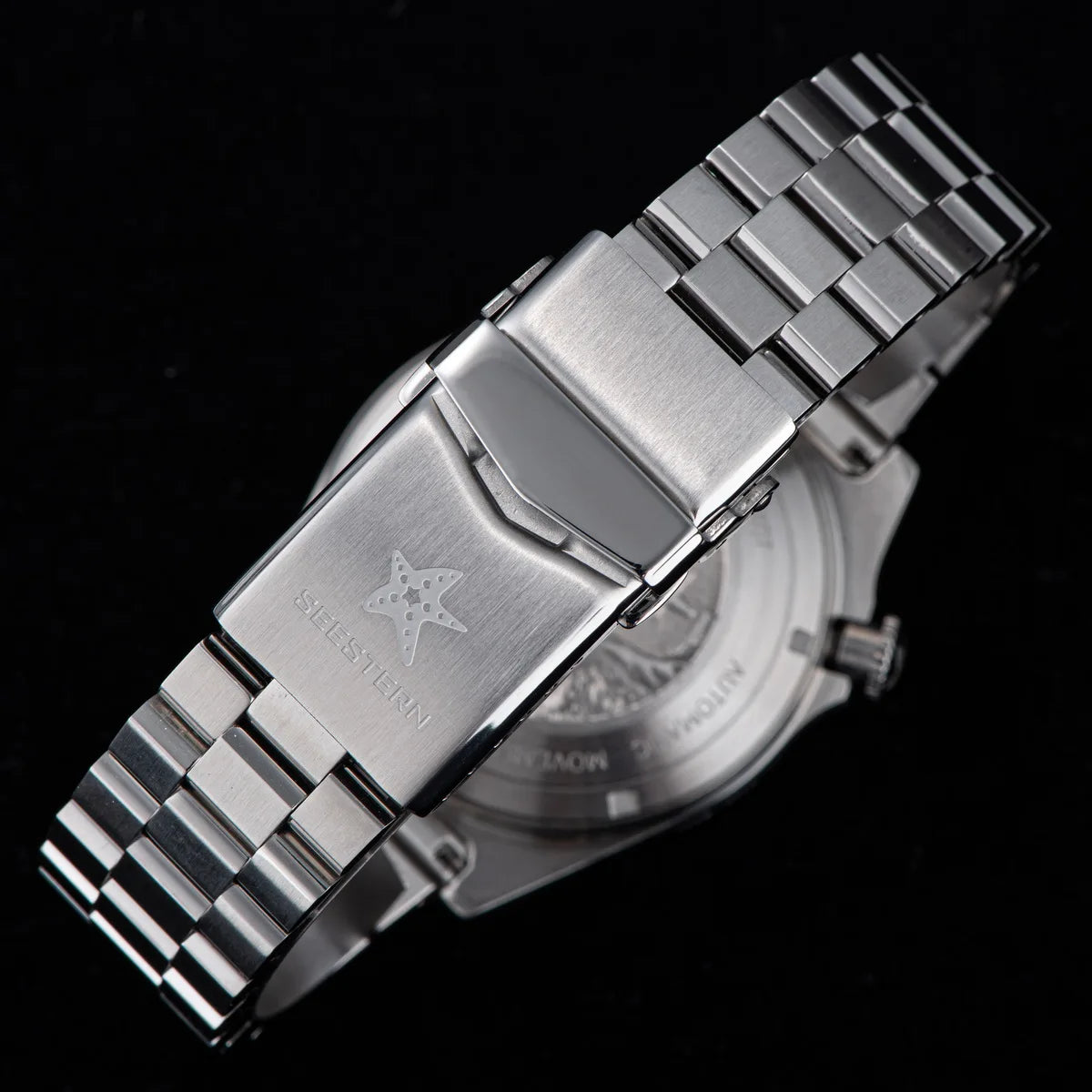 SEESTERN SUB600T V3 Men's Watch Automatic Diving Sapphire Wristwatch NH35 Movement Ceramic Bezel Luminous Date Jubilee Waterproof