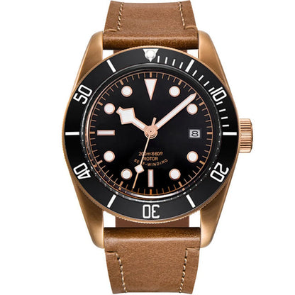 Luxury NH35A Corgeut 41mm Automatic Men Watch PVD Case Sapphire Military Male 10BAR wim Watches Luminous Mechanical WristWatches