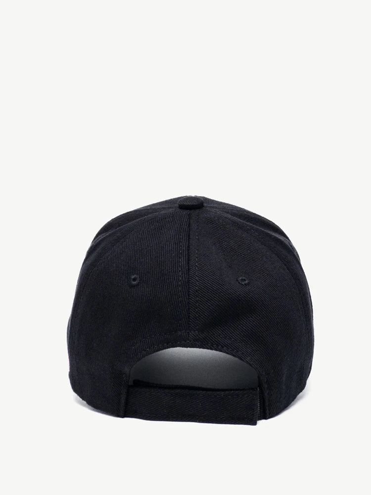 Cappellini da baseball unisex ricamati "crush" neri con iniziali ricamate, modello "Dad Hat", 100% cotone, per tutte le stagioni