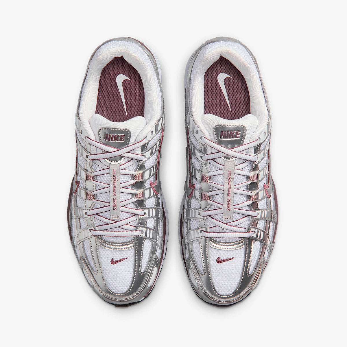 Nike Authentic P-6000 Zapatillas casuales bajas para mujer con cordones, resistentes al desgaste, para uso diario BV1021-110