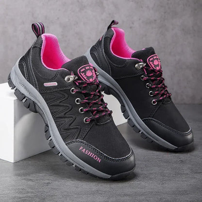 Women’s Hiking Shoes Outdoor Sneakers Non-Slip Walking Shoes Comfortable Footwear Climbing Jogging Boots Sports Shoes for Women