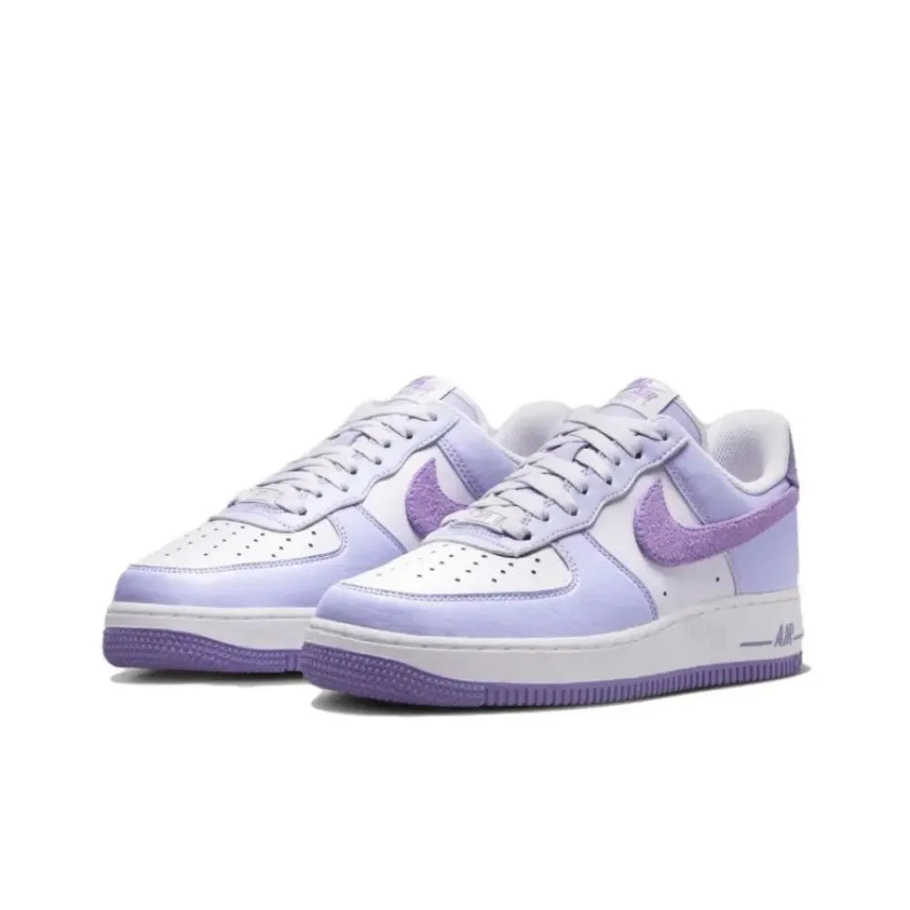 Nike Air Force 1 07 Leather Stylish and Versatile, Comfortable and Durable Low-Top Skate Shoes for Men and Women FV3654-111