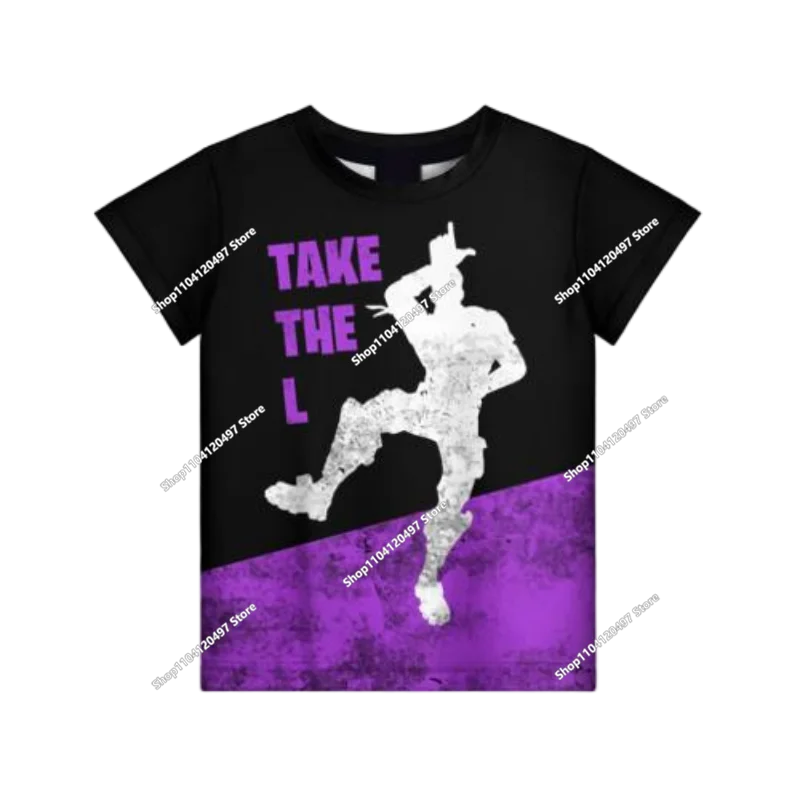 2025 3D New Children's Anime Fortnite Printed Sweater Series Pullover Generation Trend Brand Hoodie Gift