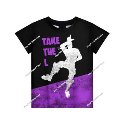 2025 3D New Children's Anime Fortnite Printed Sweater Series Pullover Generation Trend Brand Hoodie Gift