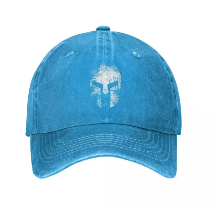 Spartan Sparta Warrior Baseball Cap Retro Distressed   for Men Women Running Golf Adjustable Fit Hats Cap