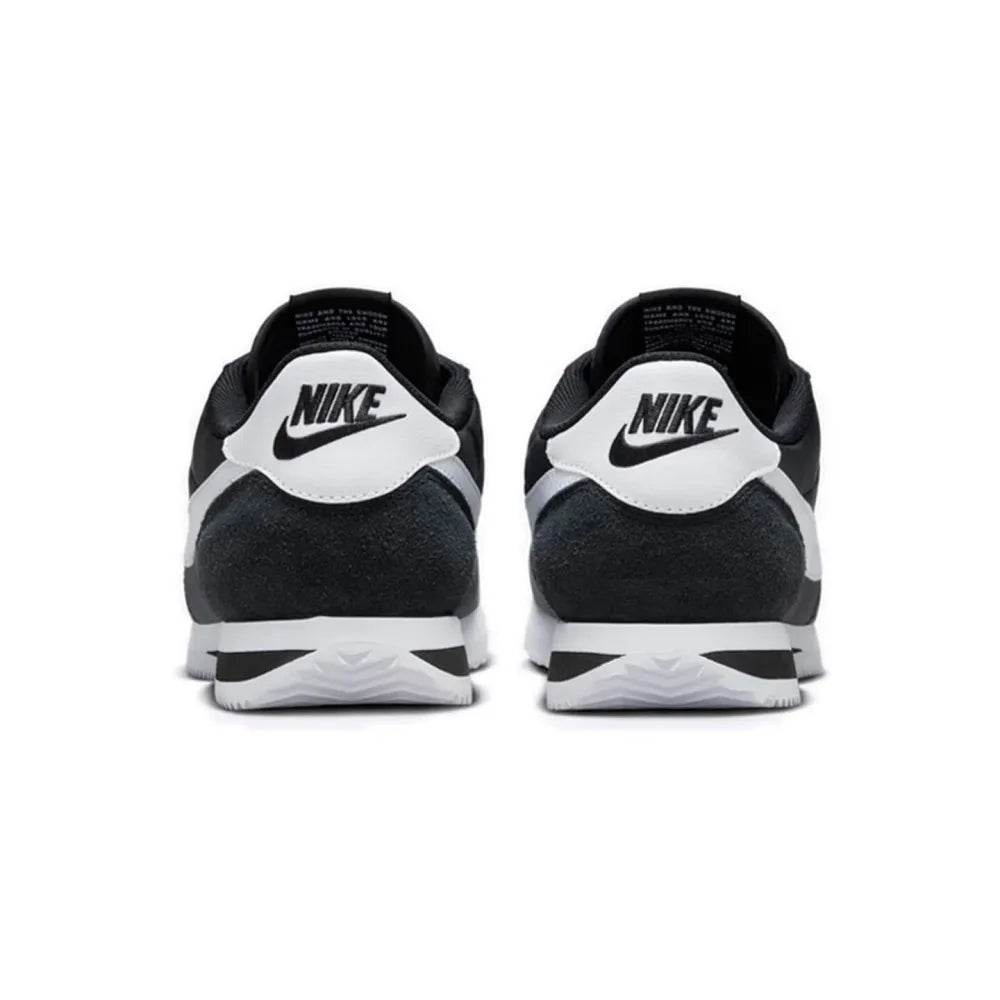 Nike Cortez Comfortable,Sporty, Soft,Snug-Fitting, Cushioned, Non-Slip Low-Top Casual Shoes for Men – Black and White HF0263-001